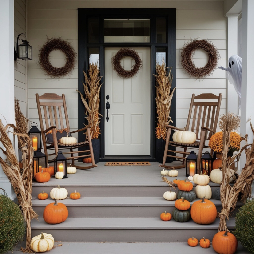 TCAC TN JCPenney JCPenny autumn-themed porch decorations