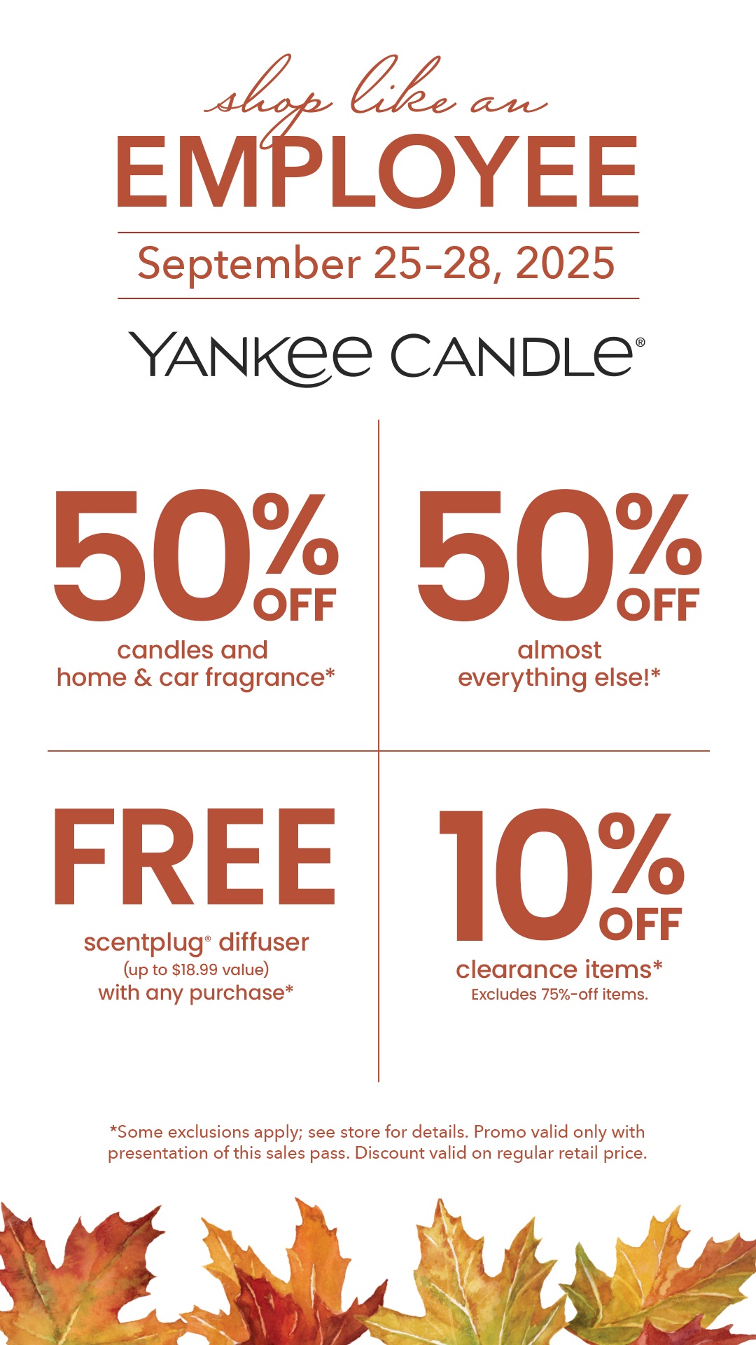 Shop Like an Employee Event icon