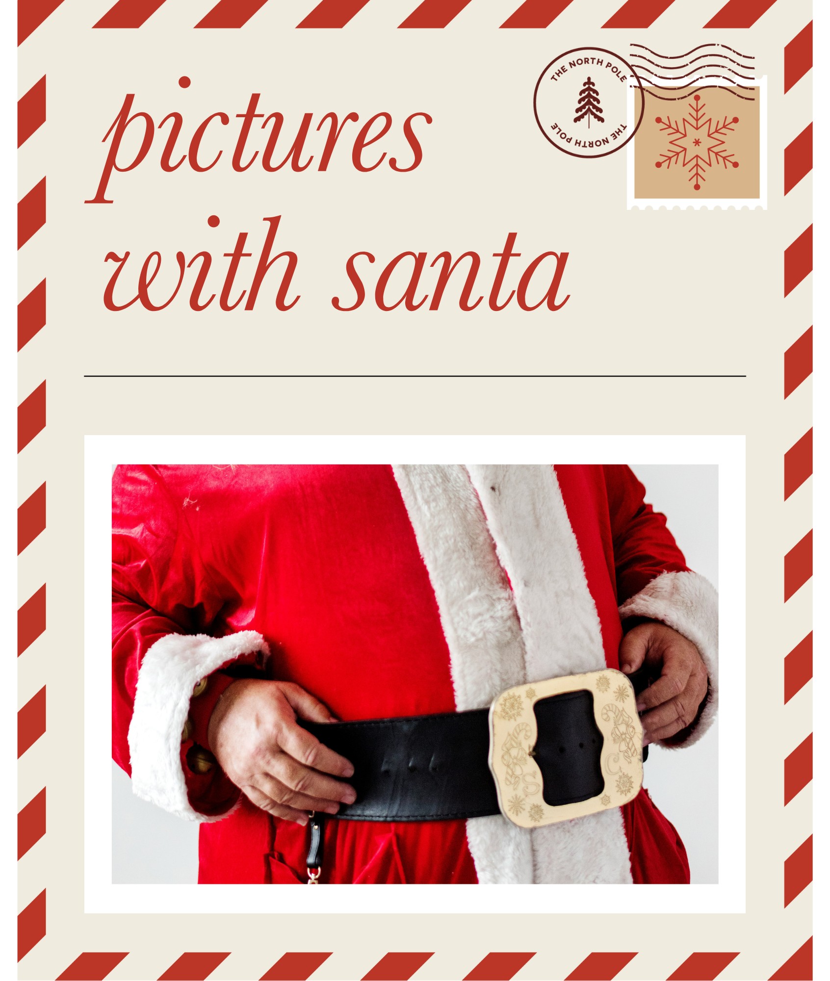 Pictures with Santa